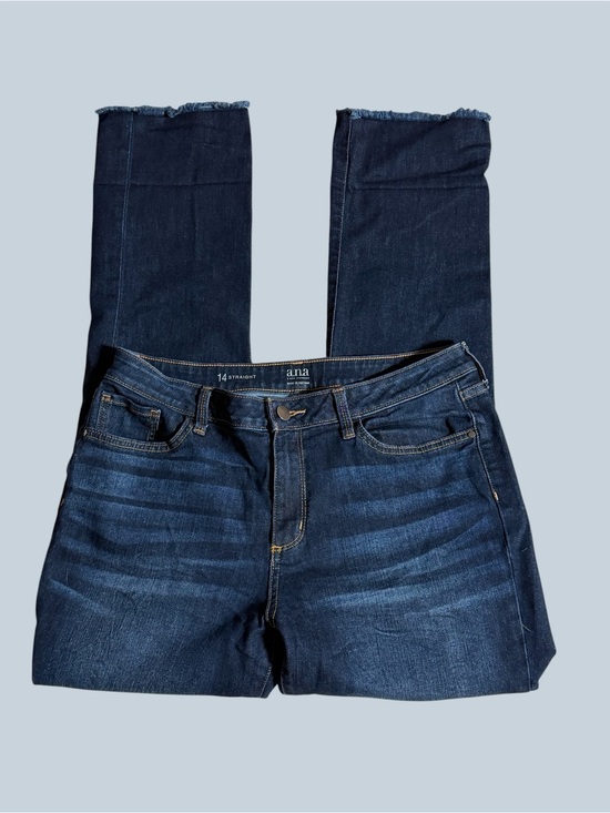 a.n.a Denim - a.n.a. Dark Blue Straight Jeans size 14